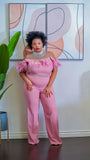 Sara Jumpsuit (Mauve)