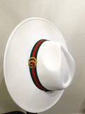 Bianca Fedora Hat (White)
