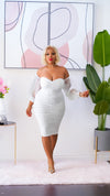 Dina Dress (White)