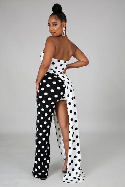 POLKA DOT JUMPSUIT