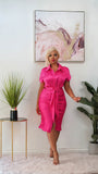 DENCIA DRESS (FUCHSIA)
