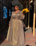 GOLD SHIMMER MAXI