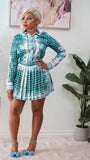 VIVIAN PLEATED SET