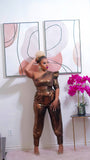Maya Metallic Jumpsuit