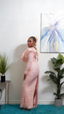 Tina Sequins Maxi (Blush)