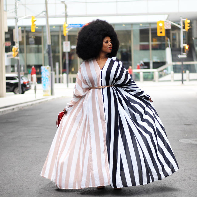 BOLD STRIPE MAXI