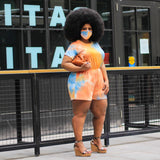 JODIE TIE DYE ROMPER