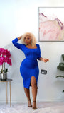 Tanya Corset Dress (Blue)