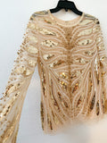 CHERYL SEQUINS TOP