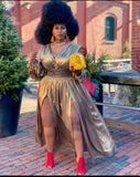 GOLD SHIMMER MAXI