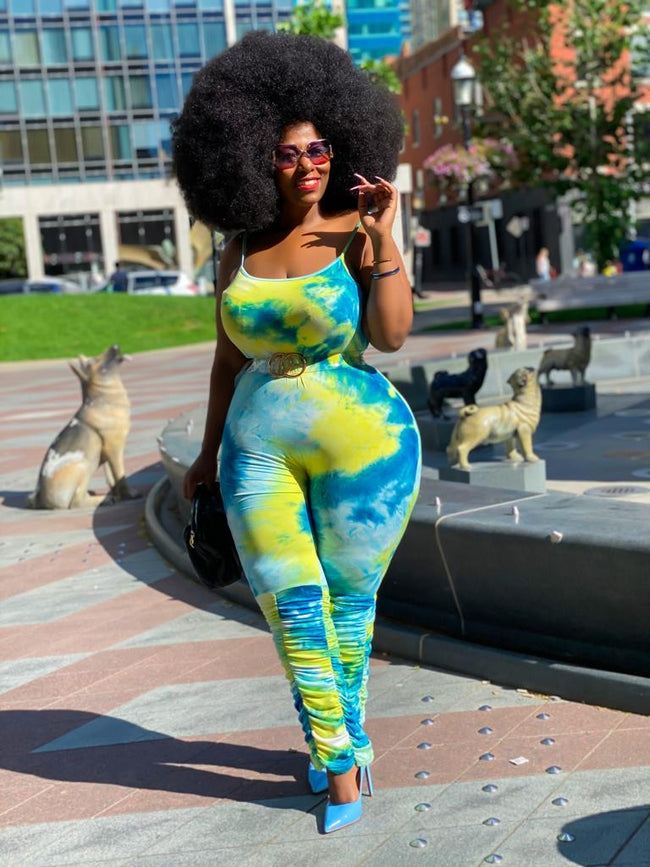 TIE DYE JUMPSUIT