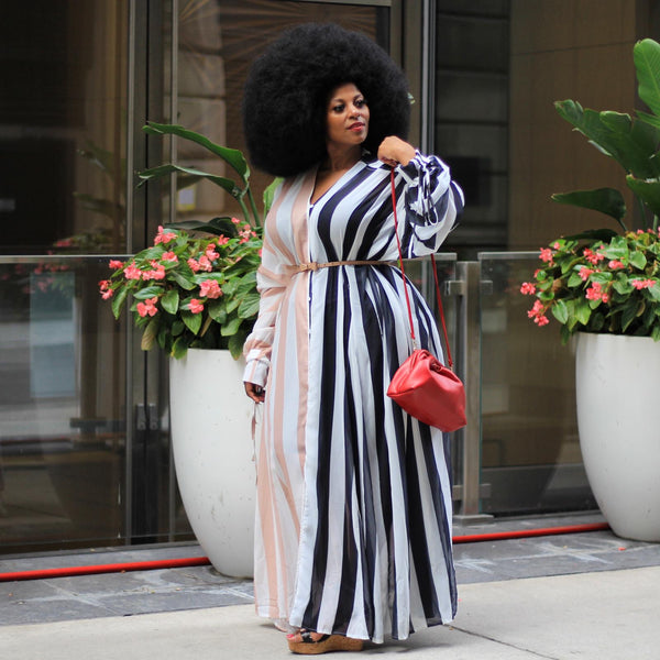 BOLD STRIPE MAXI